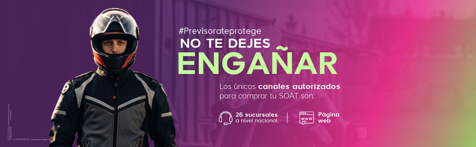 Los únicos canales autorizados 